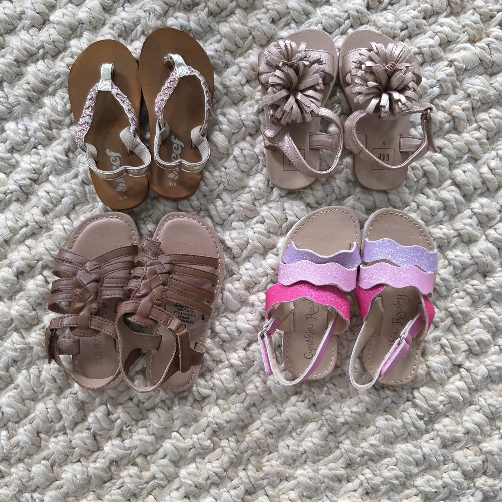 Girl's Sandals Set